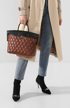 Женская сумка society small BURBERRY коричневого цвета по цене 155000 руб., арт. 8023125 | Фото 2 Женская сумка society small BURBERRY коричневого цвета, арт. 8023125 | Фото 2