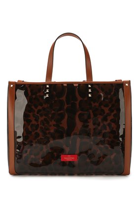 Женский сумка-тоут valentino garavani grande plage small VALENTINO леопардового цвета по цене 69950 руб., арт. TW2B0D21/DYU | Фото 1 Женский сумка-тоут valentino garavani grande plage small VALENTINO леопардового цвета, арт. TW2B0D21/DYU | Фото 1