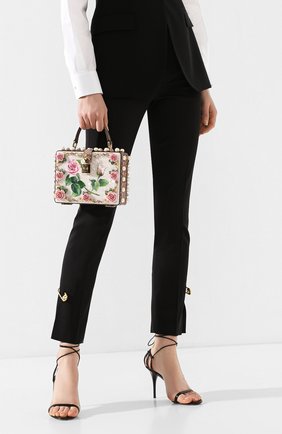 Женская сумка dolce box DOLCE & GABBANA белого цвета по цене 236000 руб., арт. BB5970/A8L68 | Фото 2 Женская сумка dolce box DOLCE & GABBANA белого цвета, арт. BB5970/A8L68 | Фото 2