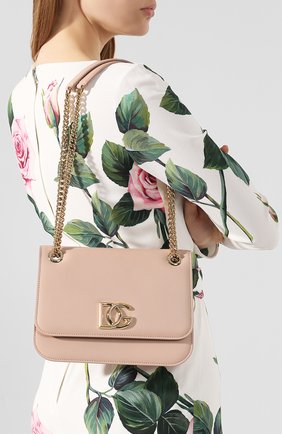 Женская сумка dg millennials DOLCE & GABBANA светло-бежевого цвета по цене 99500 руб., арт. BB6795/AX441 | Фото 2 Женская сумка dg millennials DOLCE & GABBANA светло-бежевого цвета, арт. BB6795/AX441 | Фото 2
