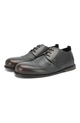 Мужской кожаные дерби MARSELL темно-серого цвета по цене 39950 руб., арт. MM2591/PELLE CERATA | Фото 1 Мужской кожаные дерби MARSELL темно-серого цвета, арт. MM2591/PELLE CERATA | Фото 1