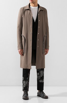 Мужской кожаные дерби MARSELL темно-серого цвета по цене 39950 руб., арт. MM2591/PELLE CERATA | Фото 2 Мужской кожаные дерби MARSELL темно-серого цвета, арт. MM2591/PELLE CERATA | Фото 2