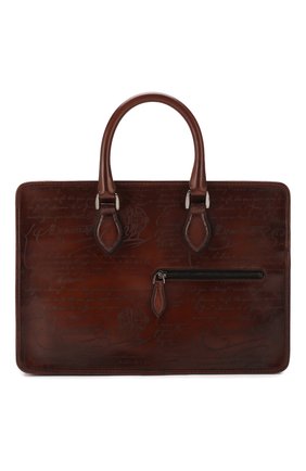 Мужской кожаный портфель BERLUTI коричневого цвета по цене 245000 руб., арт. M200497 | Фото 1 Мужской кожаный портфель BERLUTI коричневого цвета, арт. M200497 | Фото 1