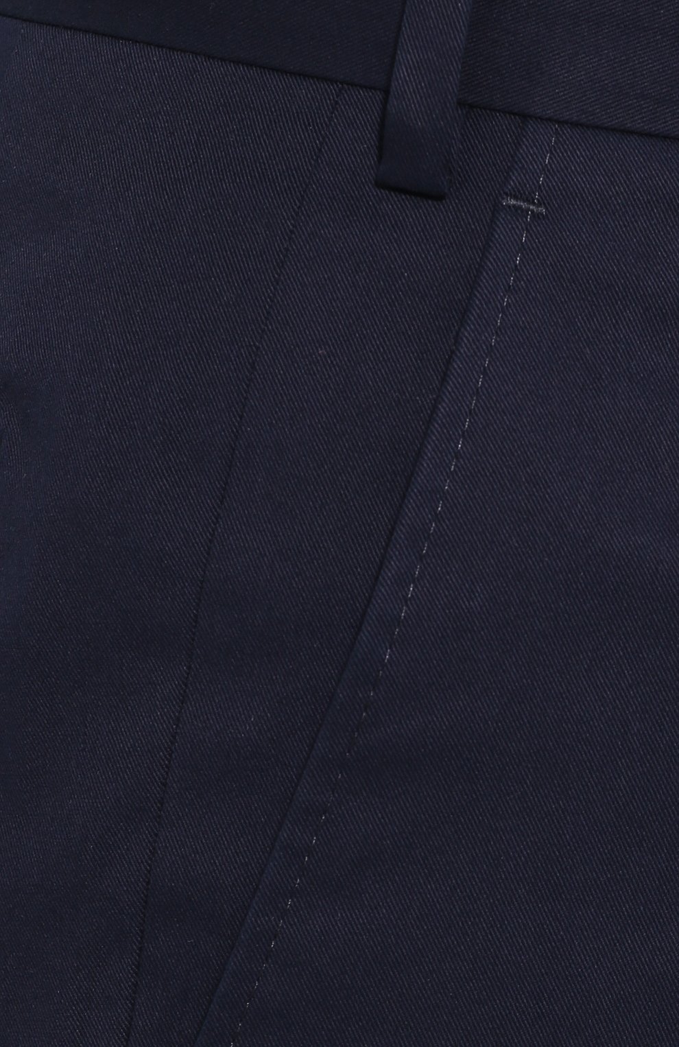 Мужские брюки из смеси хлопка и шелка BRIONI темно-синего цвета, арт. RPL60Q/P9062/TIGULLI0 | Фото 5 (Случай: Повседневный; Региональные ограничения белый список (Axapta Mercury): RU; Материал внешний: Хлопок; Материал подклада: Купро; Стили: Кэжуэл)