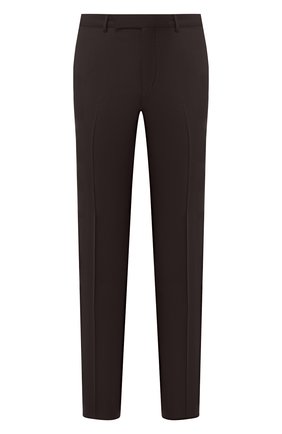 Мужские шерстяные брюки ERMENEGILDO ZEGNA коричневого цвета по цене 41350 руб., арт. 740F06/75TB12 | Фото 1 Мужские шерстяные брюки ERMENEGILDO ZEGNA коричневого цвета, арт. 740F06/75TB12 | Фото 1
