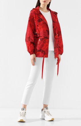Женская куртка с принтом ESCADA SPORT красного цвета по цене 52200 руб., арт. 5031884 | Фото 2 Женская куртка с принтом ESCADA SPORT красного цвета, арт. 5031884 | Фото 2