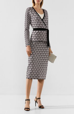 Женский шерстяной кардиган DIANE VON FURSTENBERG разноцветного цвета по цене 37500 руб., арт. 13751DVF | Фото 2 Женский шерстяной кардиган DIANE VON FURSTENBERG разноцветного цвета, арт. 13751DVF | Фото 2
