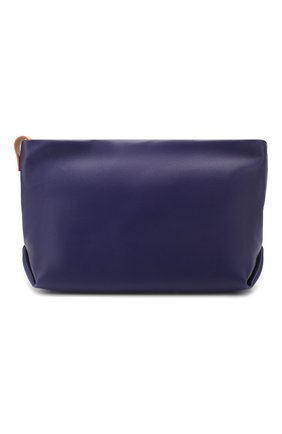 Женский клатч inside out LORO PIANA синего цвета по цене 124500 руб., арт. FAI7899 | Фото 1 Женский клатч inside out LORO PIANA синего цвета, арт. FAI7899 | Фото 1 (Женское Кросс-КТ: Клатч-клатчи; Материал: Натуральная кожа; Размер: medium)