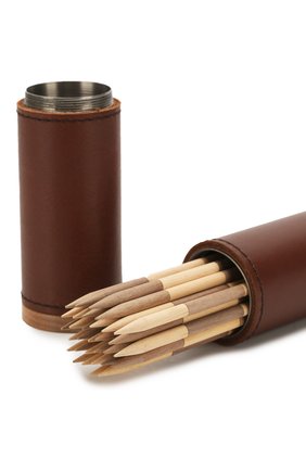 Настольная игра шанхай BRUNELLO CUCINELLI коричневого цвета по цене 183500 руб., арт. MLW0GAM726 | Фото 6 Настольная игра шанхай BRUNELLO CUCINELLI коричневого цвета, арт. MLW0GAM726 | Фото 6