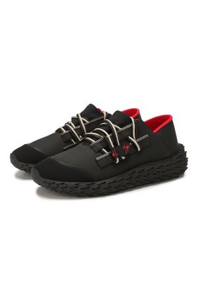 Мужские текстильные кроссовки GIUSEPPE ZANOTTI DESIGN черного цвета по цене 57650 руб., арт. RM00031/001 | Фото 1 Мужские текстильные кроссовки GIUSEPPE ZANOTTI DESIGN черного цвета, арт. RM00031/001 | Фото 1