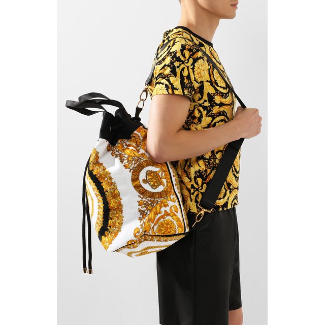 фото Текстильная пляжная сумка versace