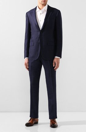 Мужская хлопковая рубашка KITON белого цвета по цене 49950 руб., арт. UMCNERH0721701 | Фото 2 Мужская хлопковая рубашка KITON белого цвета, арт. UMCNERH0721701 | Фото 2 (Рукава: Длинные; Длина (для топов): Стандартные; Материал внешний: Хлопок; Случай: Повседневный; Воротник: Кент; Мужское Кросс-КТ: Рубашка-одежда; Принт: Однотонные; Манжеты: На пуговицах; Региональные ограничения белый список (Axapta Mercury): RU)