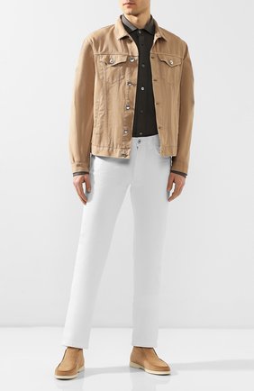 Мужская хлопковая рубашка TOM FORD хаки цвета по цене 73850 руб., арт. BU263/TFJ977 | Фото 2 Мужская хлопковая рубашка TOM FORD хаки цвета, арт. BU263/TFJ977 | Фото 2