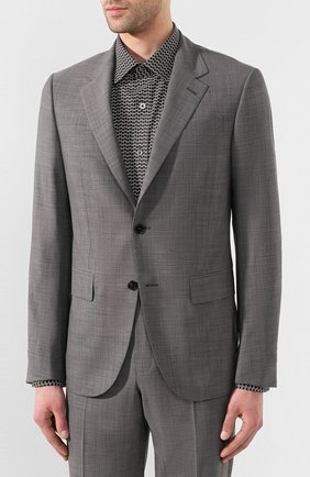 Мужской шерстяной костюм ERMENEGILDO ZEGNA серого цвета по цене 240000 руб., арт. 722592/20PWKL | Фото 2 Мужской шерстяной костюм ERMENEGILDO ZEGNA серого цвета, арт. 722592/20PWKL | Фото 2