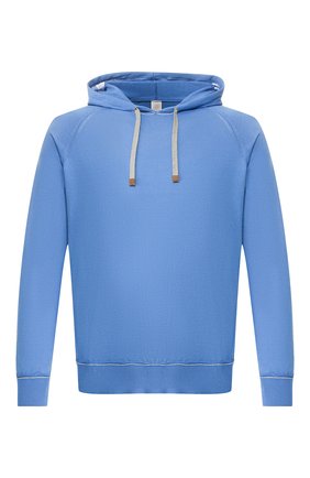 Мужской хлопковое худи ELEVENTY PLATINUM синего цвета по цене 25700 руб., арт. A76MAGA28 MAG0A035 | Фото 1 Мужской хлопковое худи ELEVENTY PLATINUM синего цвета, арт. A76MAGA28 MAG0A035 | Фото 1