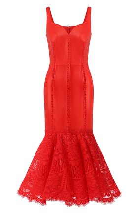 Женское кожаное платье ALEXANDER MCQUEEN красного цвета по цене 672000 руб., арт. 610854/Q5AC0 | Фото 1 Женское кожаное платье ALEXANDER MCQUEEN красного цвета, арт. 610854/Q5AC0 | Фото 1 (Длина Ж (юбки, платья, шорты): Миди; Статус проверки: Проверена категория; Рукава: Без рукавов; Случай: Вечерний; Материал внешний: Натуральная кожа; Женское Кросс-КТ: Платье-одежда)
