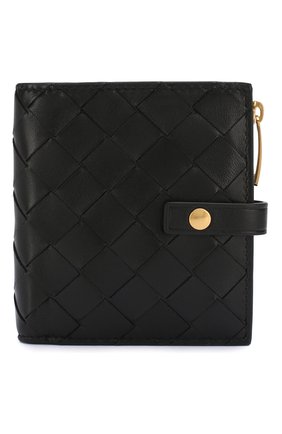 Женские кожаное портмоне BOTTEGA VENETA черного цвета по цене 47250 руб., арт. 600270/VCPP3 | Фото 1 Женские кожаное портмоне BOTTEGA VENETA черного цвета, арт. 600270/VCPP3 | Фото 1