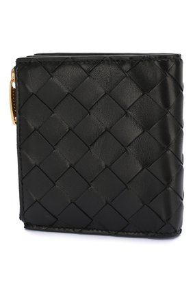 Женские кожаное портмоне BOTTEGA VENETA черного цвета по цене 47250 руб., арт. 600270/VCPP3 | Фото 2 Женские кожаное портмоне BOTTEGA VENETA черного цвета, арт. 600270/VCPP3 | Фото 2