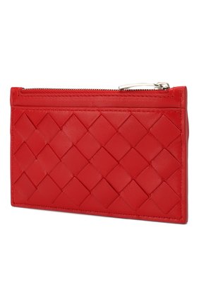 Женская кожаный футляр для ключей BOTTEGA VENETA красного цвета по цене 28550 руб., арт. 608784/VCPP3 | Фото 2 Женская кожаный футляр для ключей BOTTEGA VENETA красного цвета, арт. 608784/VCPP3 | Фото 2
