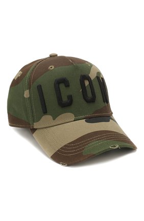 Мужской хлопковая бейсболка icon DSQUARED2 хаки цвета по цене 11250 руб., арт. BCM4001 05C00001 | Фото 1 Мужской хлопковая бейсболка icon DSQUARED2 хаки цвета, арт. BCM4001 05C00001 | Фото 1