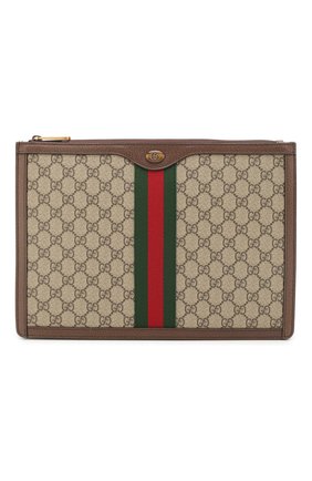 Мужская папка для документов gg supreme GUCCI бежевого цвета по цене 63700 руб., арт. 523359/96IWT | Фото 1 Мужская папка для документов gg supreme GUCCI бежевого цвета, арт. 523359/96IWT | Фото 1