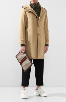 Мужская папка для документов gg supreme GUCCI бежевого цвета по цене 63700 руб., арт. 523359/96IWT | Фото 2 Мужская папка для документов gg supreme GUCCI бежевого цвета, арт. 523359/96IWT | Фото 2