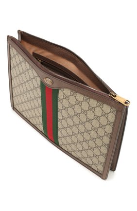 Мужская папка для документов gg supreme GUCCI бежевого цвета по цене 63700 руб., арт. 523359/96IWT | Фото 4 Мужская папка для документов gg supreme GUCCI бежевого цвета, арт. 523359/96IWT | Фото 4