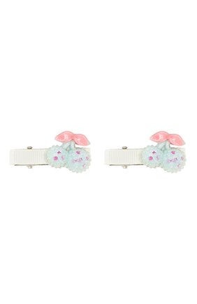 Детская комплект из 2-х заколок shiny cherry JUNEFEE голубого цвета по цене 950 руб., арт. 5307 | Фото 1 Детская комплект из 2-х заколок shiny cherry JUNEFEE голубого цвета, арт. 5307 | Фото 1