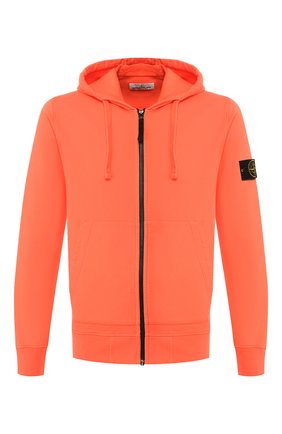 Мужская хлопковая толстовка STONE ISLAND оранжевого цвета по цене 20950 руб., арт. 721564251 | Фото 1 Мужская хлопковая толстовка STONE ISLAND оранжевого цвета, арт. 721564251 | Фото 1