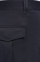 Мужские брюки из хлопка и кашемира BRIONI темно-синего цвета, арт. RPN60L/P603C/D0L0MIA | Фото 5 (Случай: Повседневный; Региональные ограничения белый список (Axapta Mercury): RU; Материал внешний: Хлопок; Стили: Кэжуэл)