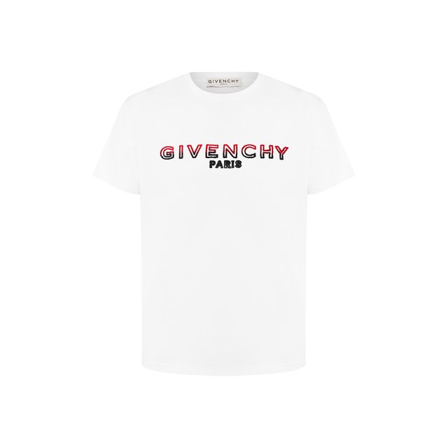 Хлопковая футболка Givenchy 10819694