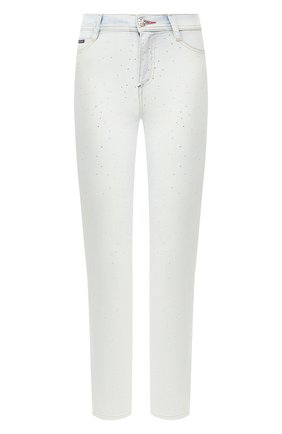 Женские джинсы PHILIPP PLEIN серебряного цвета по цене 54360 руб., арт. S20C WDT1337 PDE004N | Фото 1 Женские джинсы PHILIPP PLEIN серебряного цвета, арт. S20C WDT1337 PDE004N | Фото 1