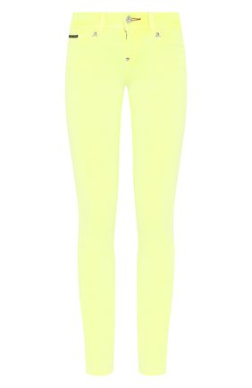 Женские джинсы PHILIPP PLEIN желтого цвета по цене 36240 руб., арт. S20C WDT1313 PDE004N | Фото 1 Женские джинсы PHILIPP PLEIN желтого цвета, арт. S20C WDT1313 PDE004N | Фото 1
