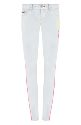 Женские джинсы PHILIPP PLEIN серебряного цвета по цене 49830 руб., арт. S20C WDT1321 PDE004N | Фото 1 Женские джинсы PHILIPP PLEIN серебряного цвета, арт. S20C WDT1321 PDE004N | Фото 1
