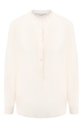 Женская шелковая блузка STELLA MCCARTNEY белого цвета по цене 49950 руб., арт. 531885/SY206 | Фото 1 Женская шелковая блузка STELLA MCCARTNEY белого цвета, арт. 531885/SY206 | Фото 1