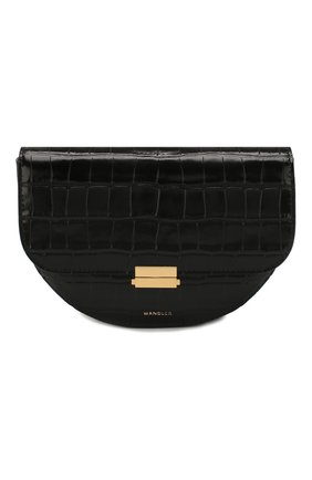 Женская сумка anna WANDLER черного цвета по цене 42000 руб., арт. ANNA BELT BAG BIG CR0C0 | Фото 1 Женская сумка anna WANDLER черного цвета, арт. ANNA BELT BAG BIG CR0C0 | Фото 1
