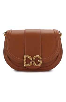 Женская сумка dg amore large DOLCE & GABBANA коричневого цвета по цене 180000 руб., арт. BB6826/AK295 | Фото 1 Женская сумка dg amore large DOLCE & GABBANA коричневого цвета, арт. BB6826/AK295 | Фото 1