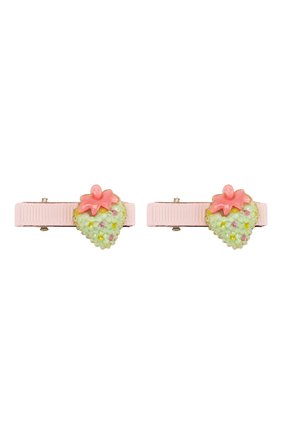Детская комплект из 2-х заколок shiny strawberry JUNEFEE разноцветного цвета по цене 950 руб., арт. 6237 | Фото 1 Детская комплект из 2-х заколок shiny strawberry JUNEFEE разноцветного цвета, арт. 6237 | Фото 1