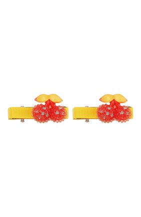 Детская комплект из 2-х заколок shiny cherry JUNEFEE разноцветного цвета по цене 950 руб., арт. 5191 | Фото 1 Детская комплект из 2-х заколок shiny cherry JUNEFEE разноцветного цвета, арт. 5191 | Фото 1