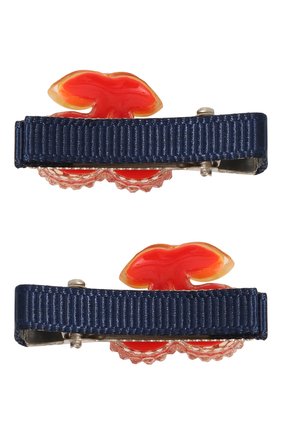 Детская комплект из 2-х заколок shiny cherry JUNEFEE разноцветного цвета по цене 950 руб., арт. 5890 | Фото 2 Детская комплект из 2-х заколок shiny cherry JUNEFEE разноцветного цвета, арт. 5890 | Фото 2