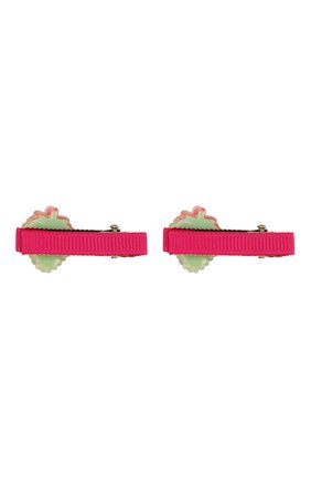 Детская комплект из 2-х заколок shiny strawberry JUNEFEE разноцветного цвета по цене 950 руб., арт. 6118 | Фото 2 Детская комплект из 2-х заколок shiny strawberry JUNEFEE разноцветного цвета, арт. 6118 | Фото 2