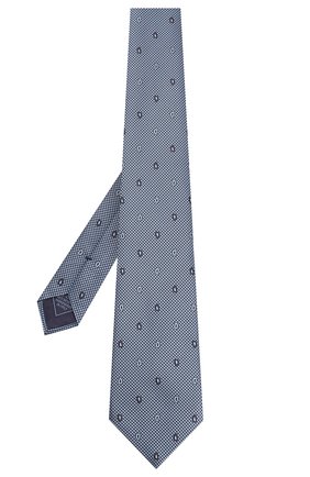 Мужской шелковый галстук BRIONI голубого цвета по цене 17400 руб., арт. 062H00/P9491 | Фото 2 Мужской шелковый галстук BRIONI голубого цвета, арт. 062H00/P9491 | Фото 2