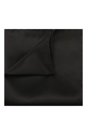 Мужской шелковый платок BRIONI черного цвета по цене 12850 руб., арт. 071000/PZ411 | Фото 1 Мужской шелковый платок BRIONI черного цвета, арт. 071000/PZ411 | Фото 1