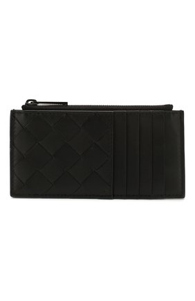 Мужской кожаный футляр для кредитных карт BOTTEGA VENETA черного цвета по цене 26700 руб., арт. 591379/VCPQ3 | Фото 1 Мужской кожаный футляр для кредитных карт BOTTEGA VENETA черного цвета, арт. 591379/VCPQ3 | Фото 1