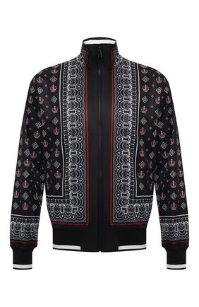 Мужская толстовка DOLCE & GABBANA черного цвета по цене 49500 руб., арт. G9QW2T/FI7HN | Фото 1 Мужская толстовка DOLCE & GABBANA черного цвета, арт. G9QW2T/FI7HN | Фото 1