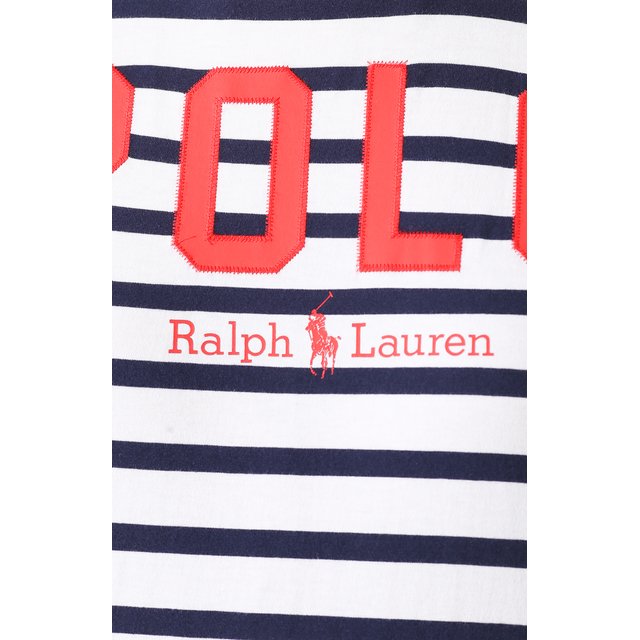 Хлопковая футболка Polo Ralph Lauren 10822698