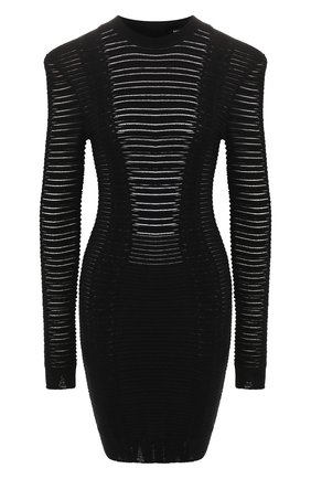 Женское платье BALMAIN черного цвета по цене 126000 руб., арт. TF16231/K017 | Фото 1 Женское платье BALMAIN черного цвета, арт. TF16231/K017 | Фото 1
