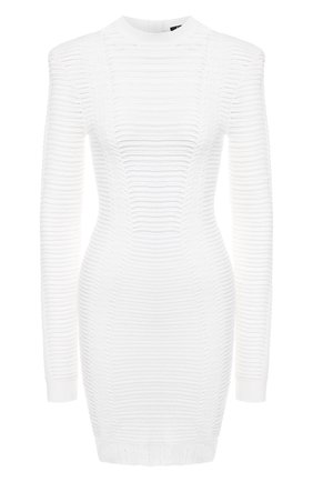 Женское платье BALMAIN белого цвета по цене 126000 руб., арт. TF16231/K017 | Фото 1 Женское платье BALMAIN белого цвета, арт. TF16231/K017 | Фото 1