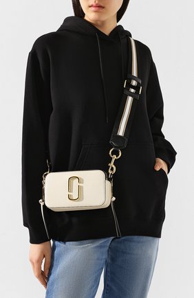 Женская сумка snapshot small MARC JACOBS (THE) белого цвета по цене 31900 руб., арт. M0012007 | Фото 2 Женская сумка snapshot small MARC JACOBS (THE) белого цвета, арт. M0012007 | Фото 2