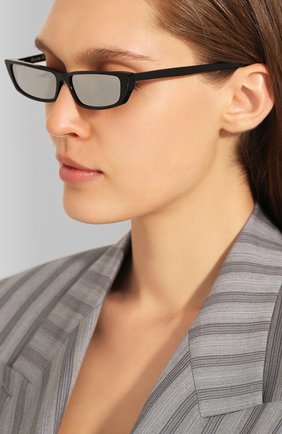Мужские солнцезащитные очки ACNE STUDIOS черного цвета по цене 22800 руб., арт. C30012/W | Фото 2 Мужские солнцезащитные очки ACNE STUDIOS черного цвета, арт. C30012/W | Фото 2